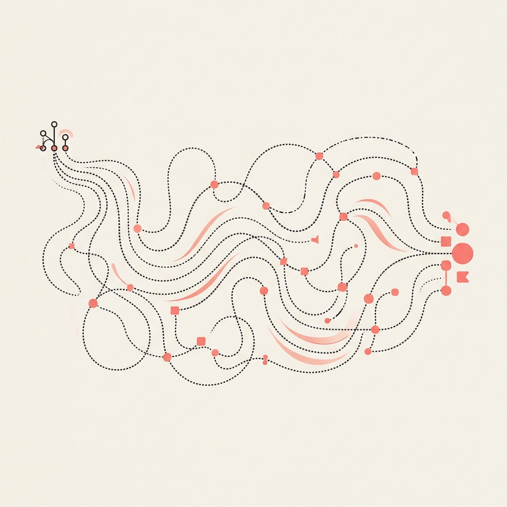 Route step visualization
